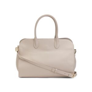 Claudia Firenze Cream Pebble Leather Italian Bag, Crossbody, Margeaux, NEW $129+